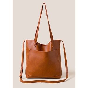 Faux Distressed Tote